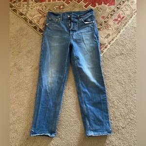 Gap High Rise Cheeky Straight Jean